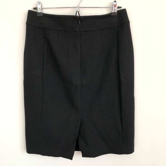 LOFT black ponte pencil skirt - Picture 2 of 4